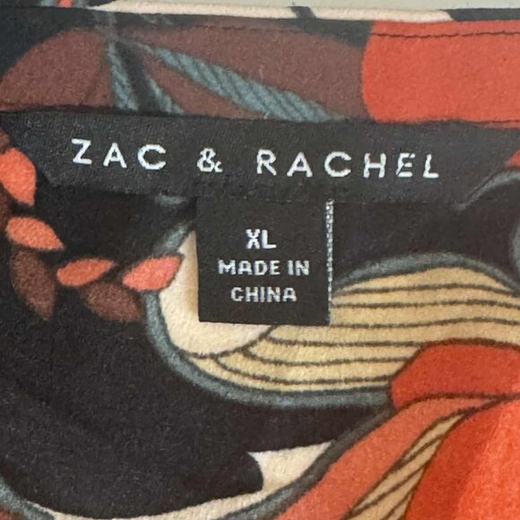 Zac & Rachel Floral Blouse – Size XL - Picture 5 of 8